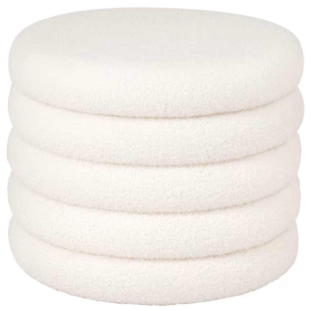 pouf pour salon cosy