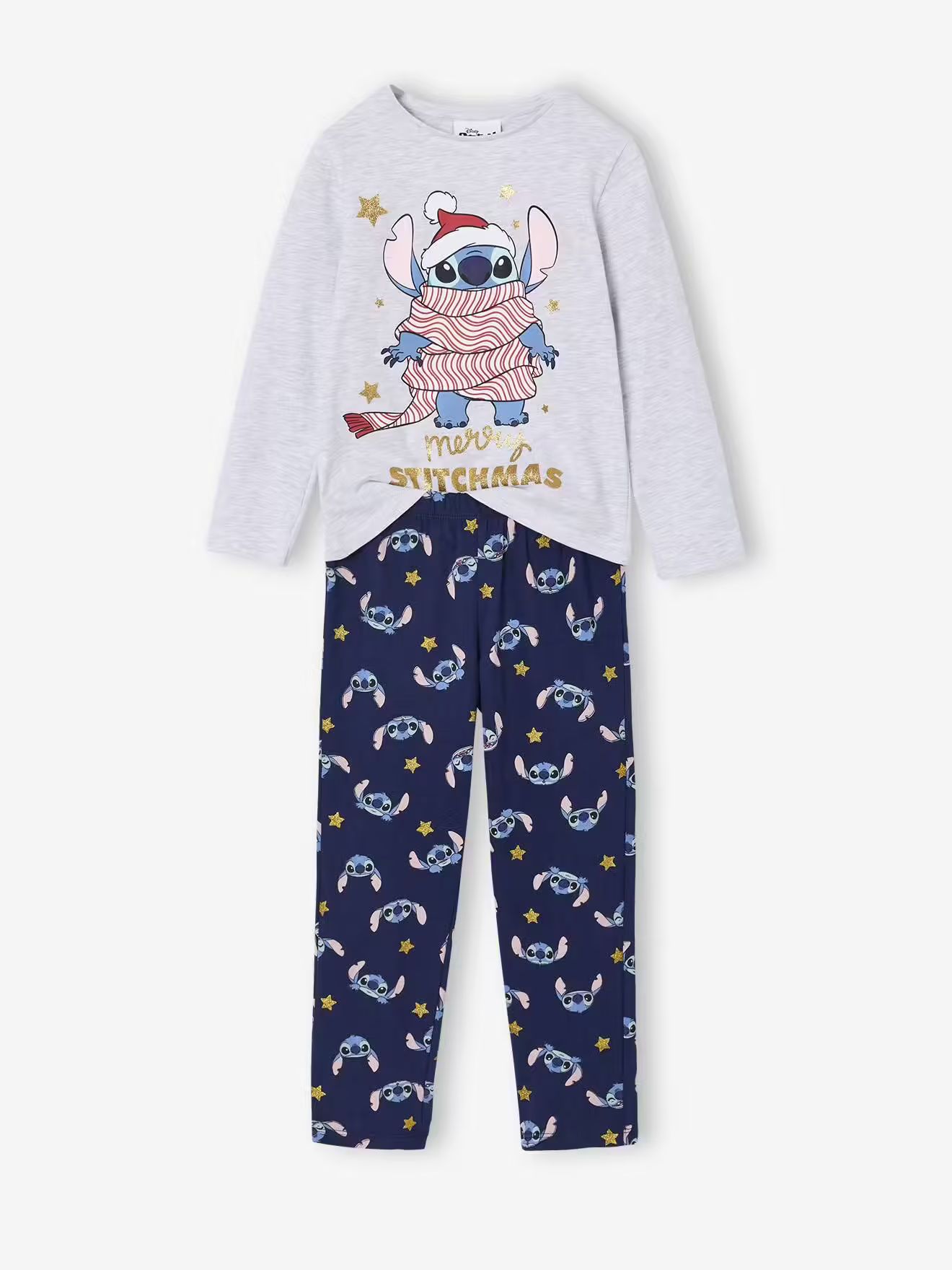 Pyjama fille noël Stitch