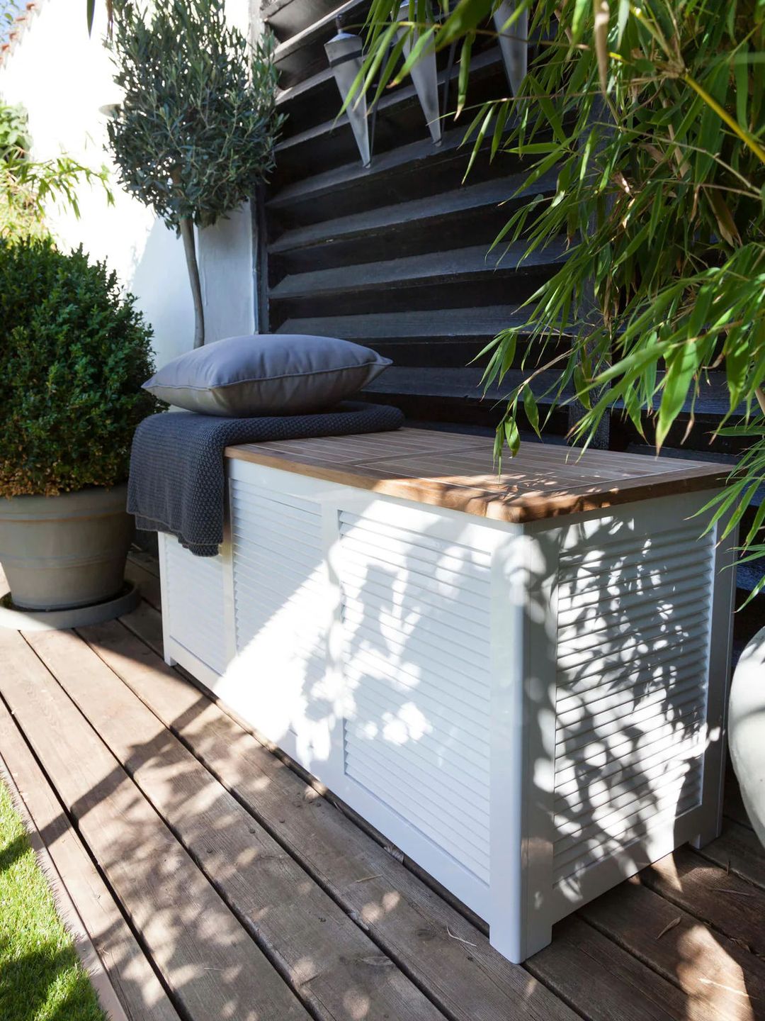 rangement jardin meuble