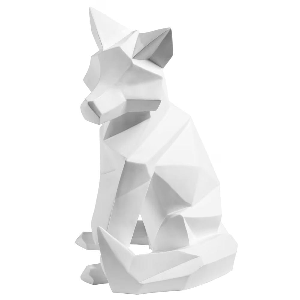 objet déco statuette renard
