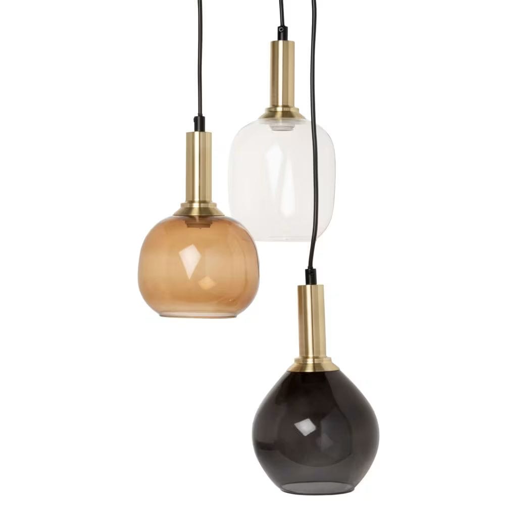 Suspension luminaire 3 abat-jours