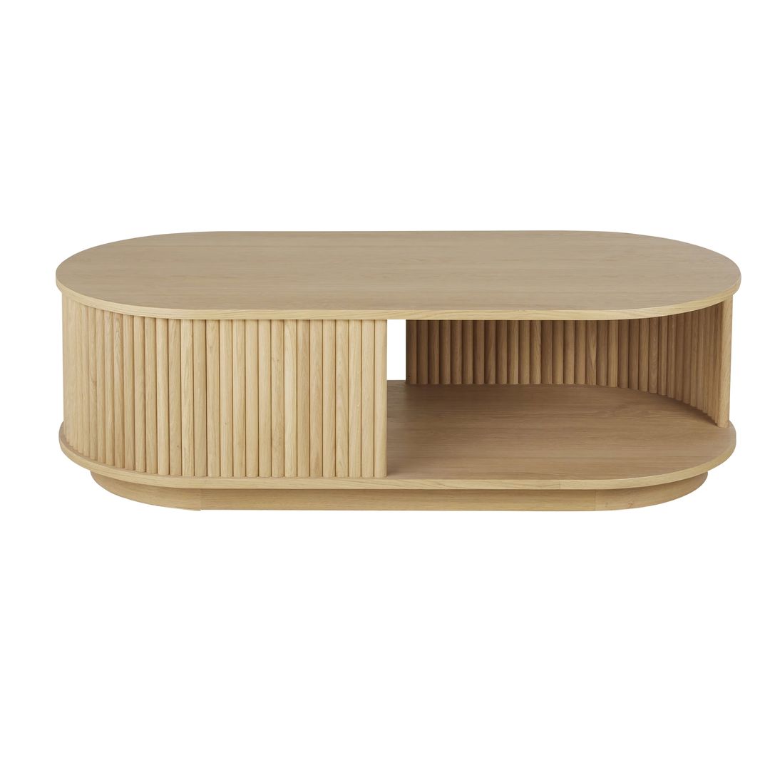 Table basse bois 2 plateaux