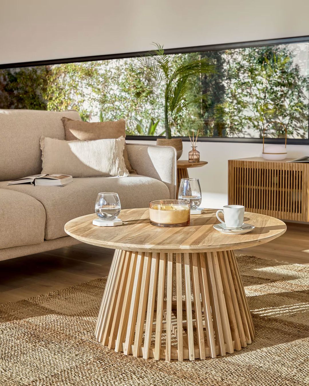 table basse en teck