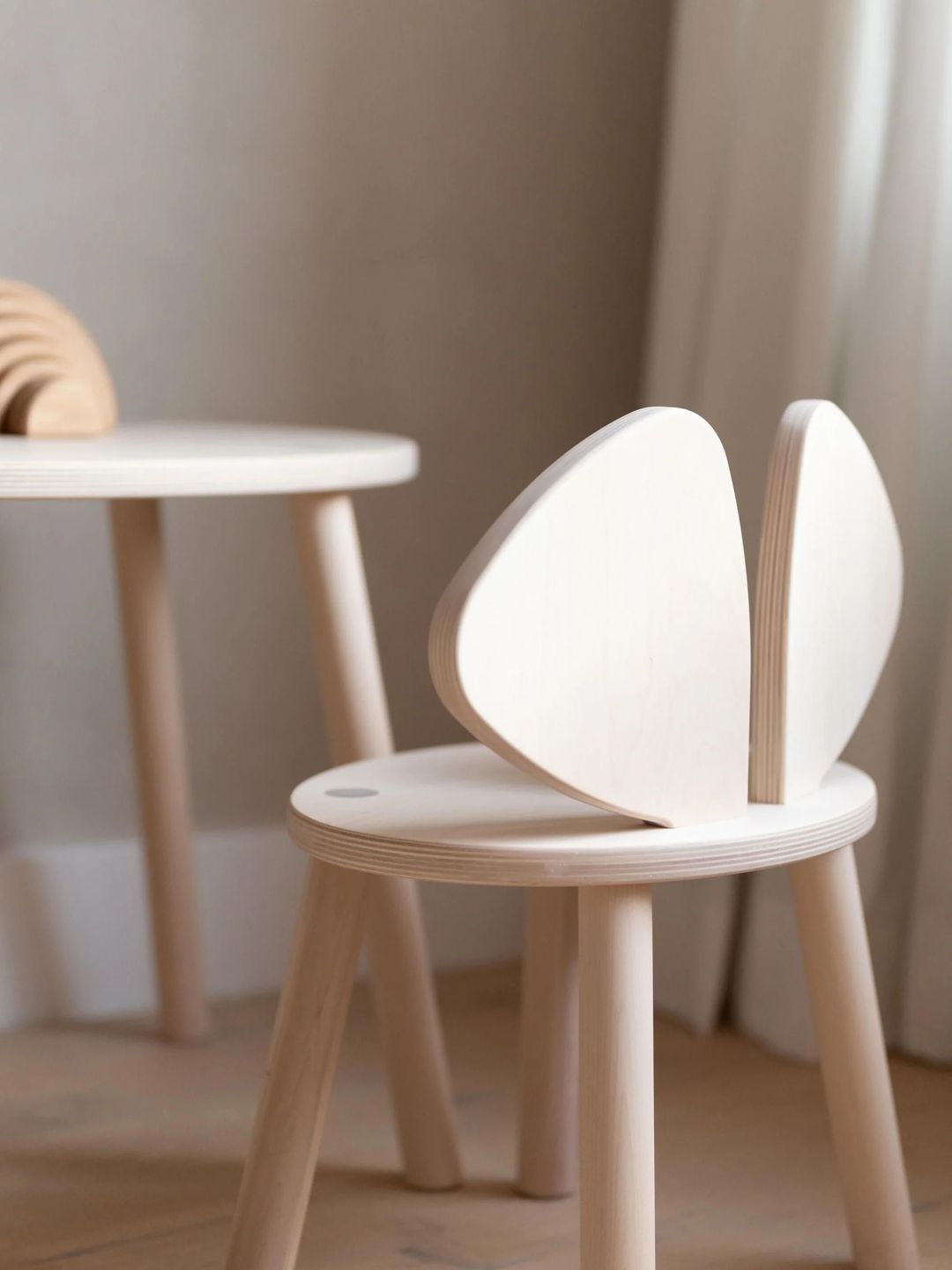 table chaise bois pour bébé