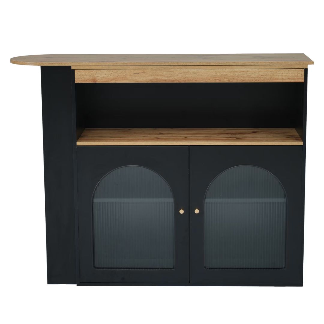 bar avec table extensible