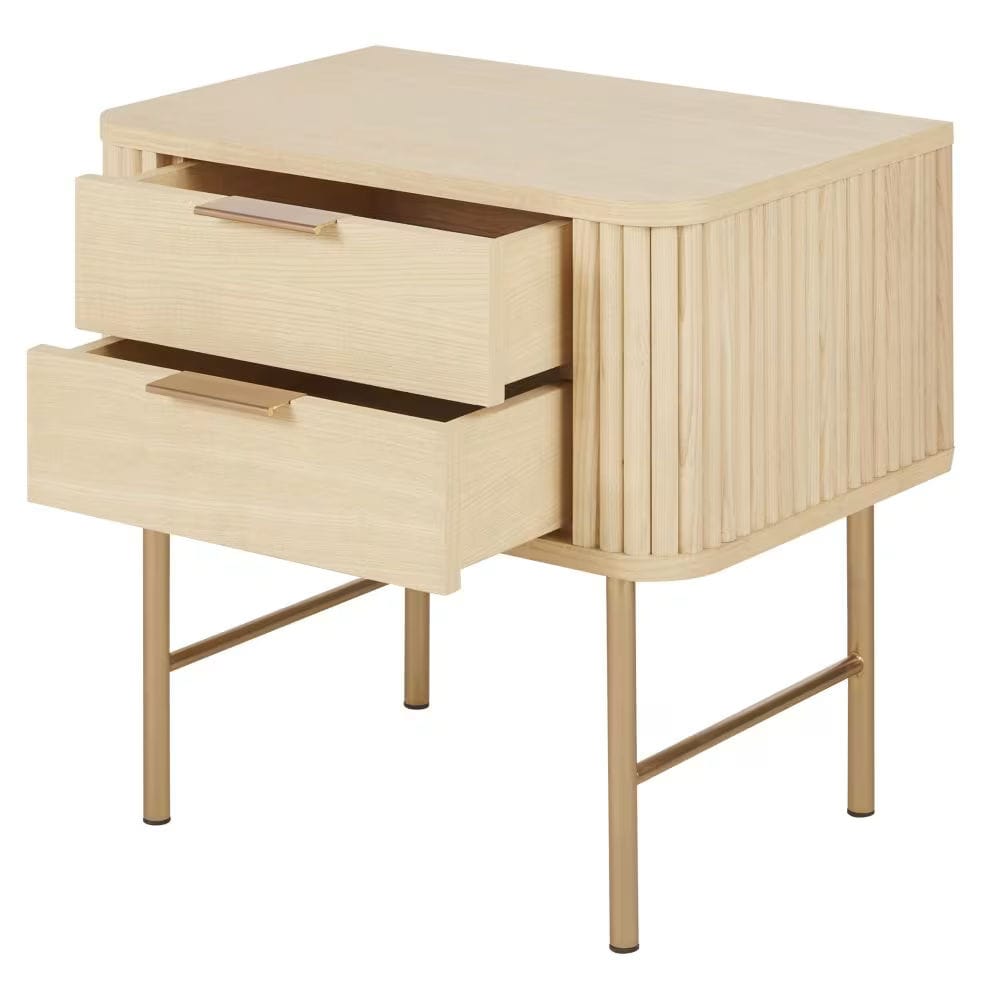 table de chevet originales laiton