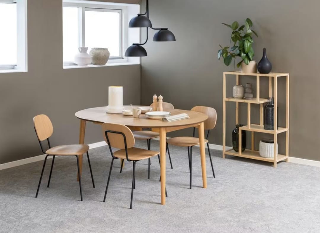 table ronde extensible design