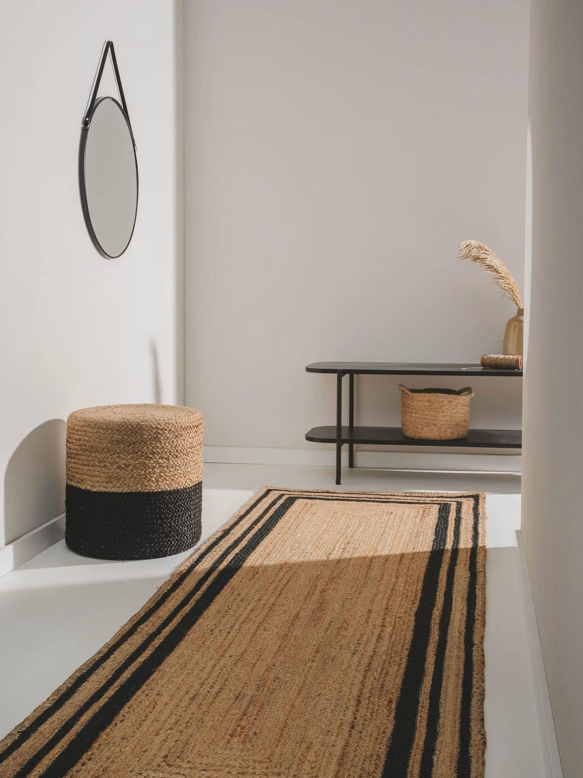 idee deco couloir tapis