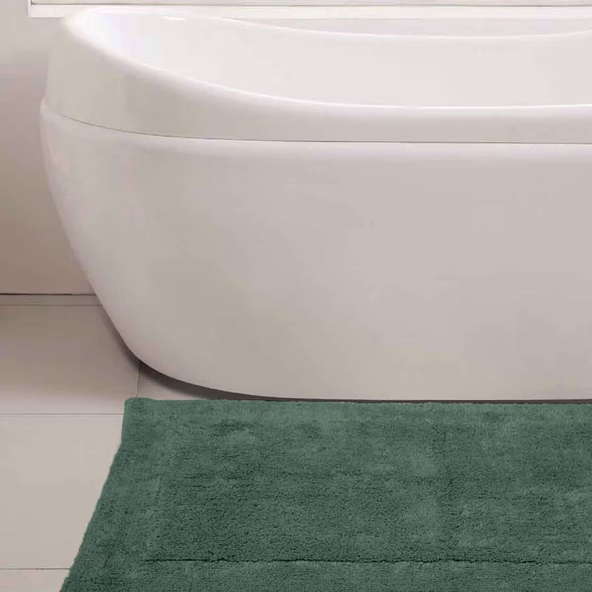 tapis de baignoire vert sauge 100cm
