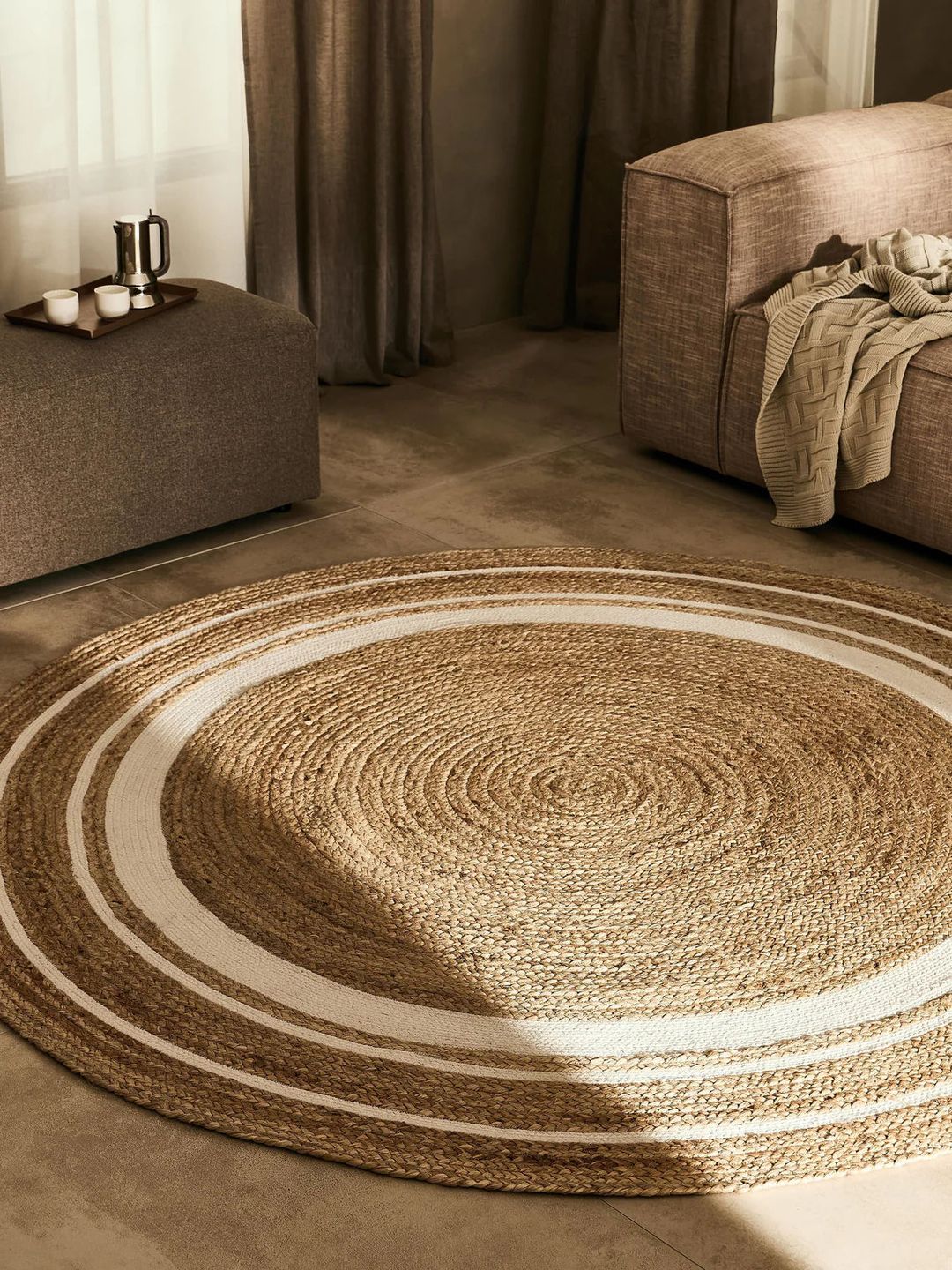 tapis jute