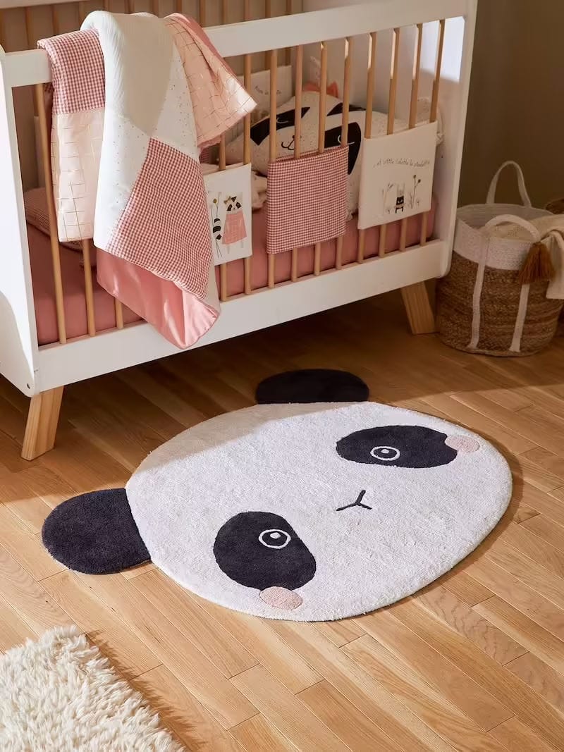 tapis panda pour chambre filles