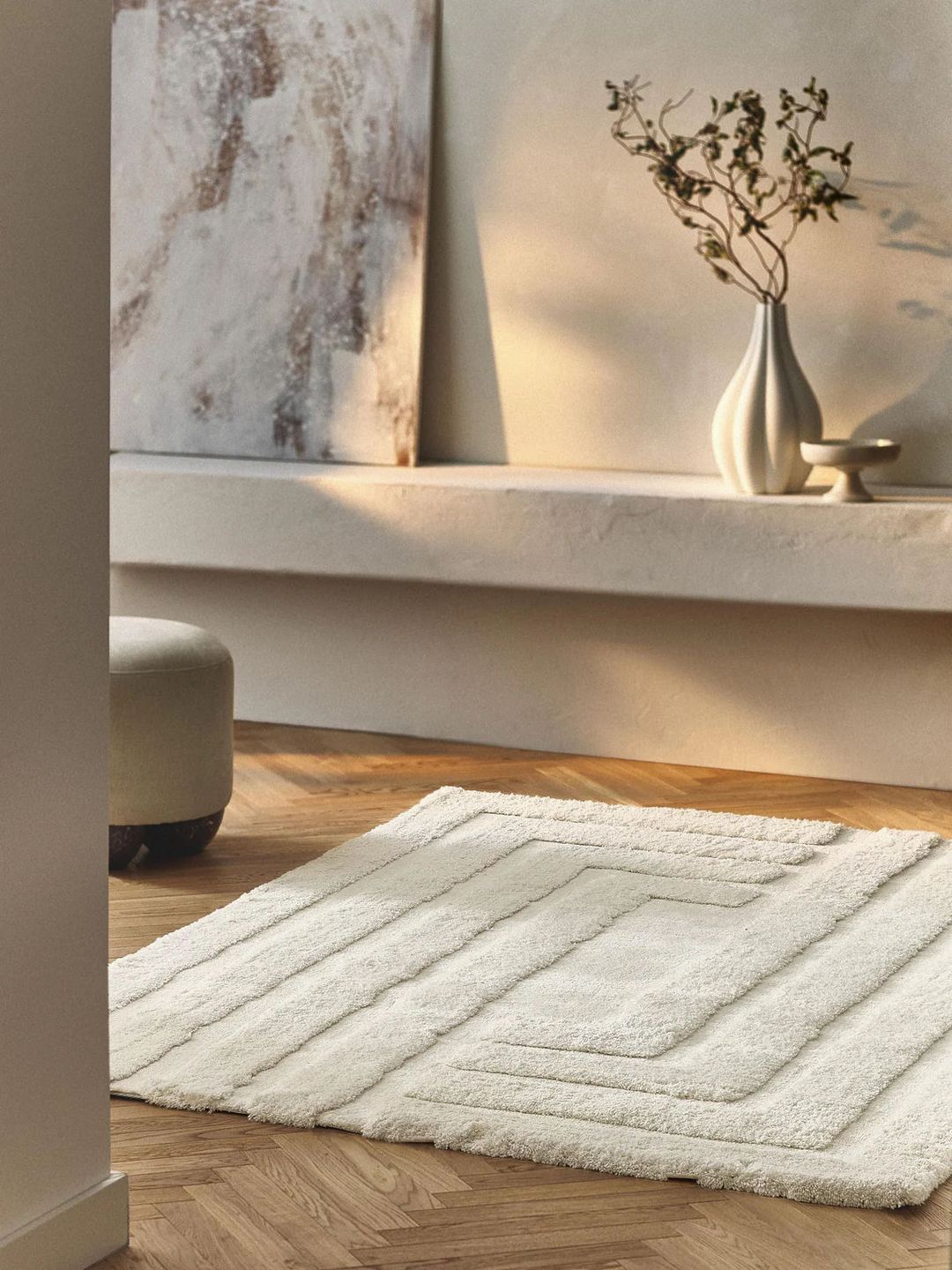 tapis poils long