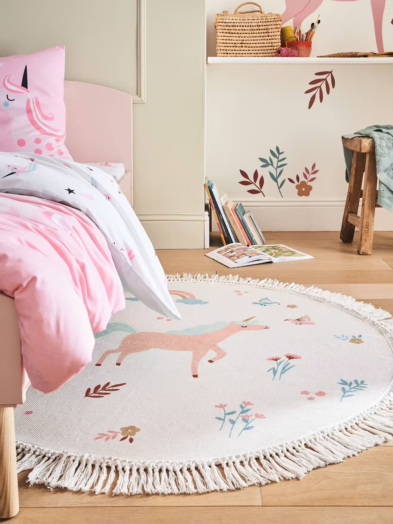 tapis chambre filles