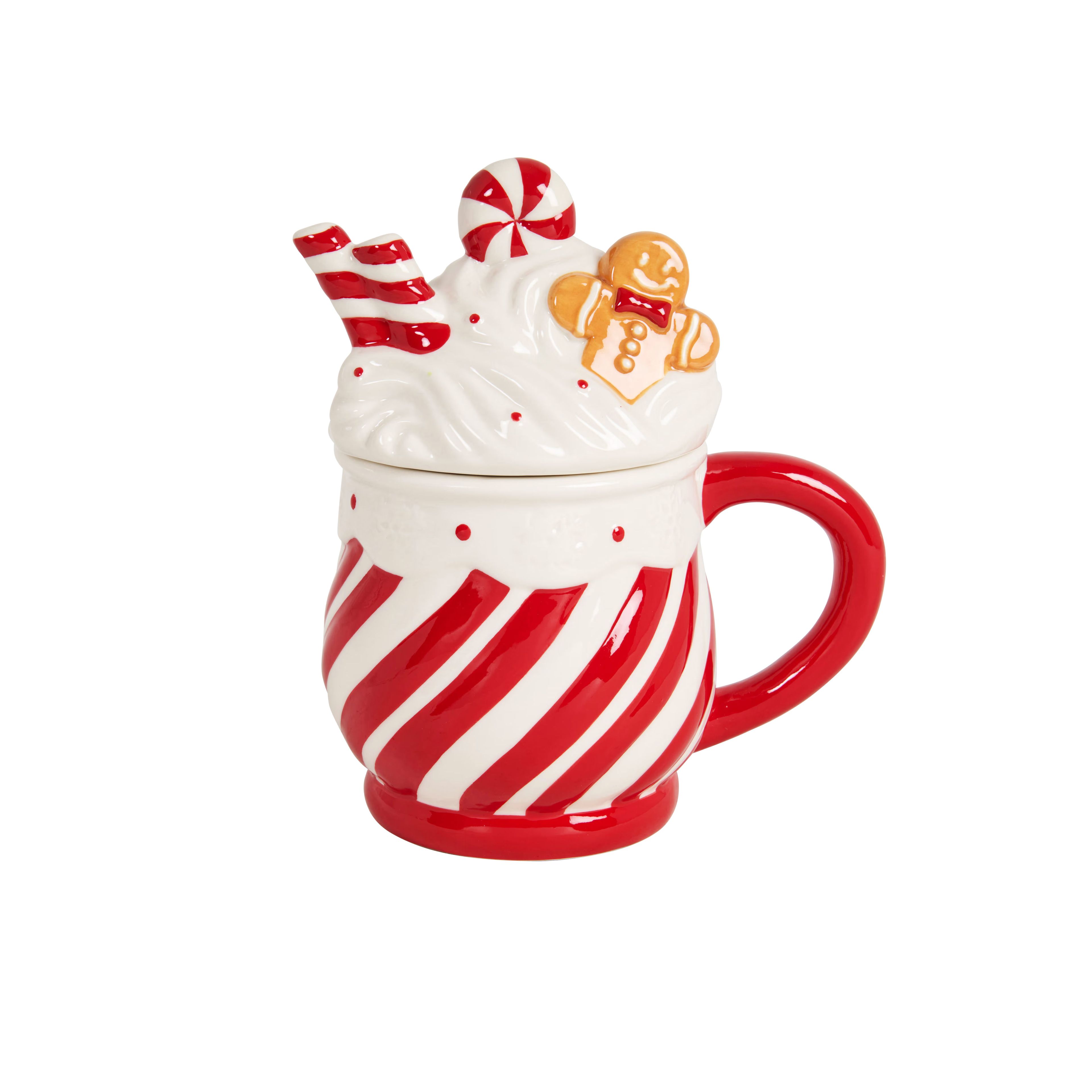 tasse de noel avec couvercle