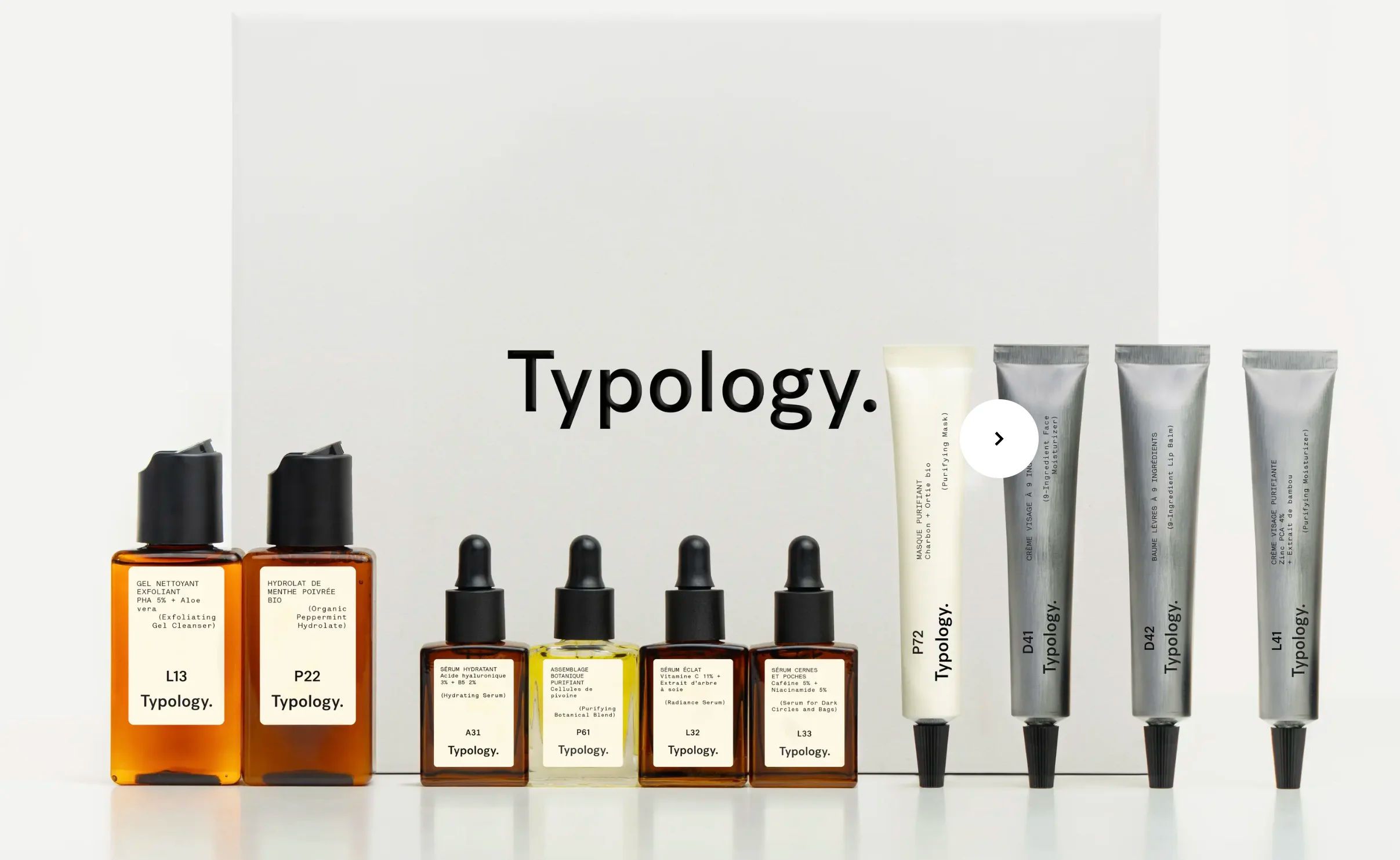 coffret cadeaux typology