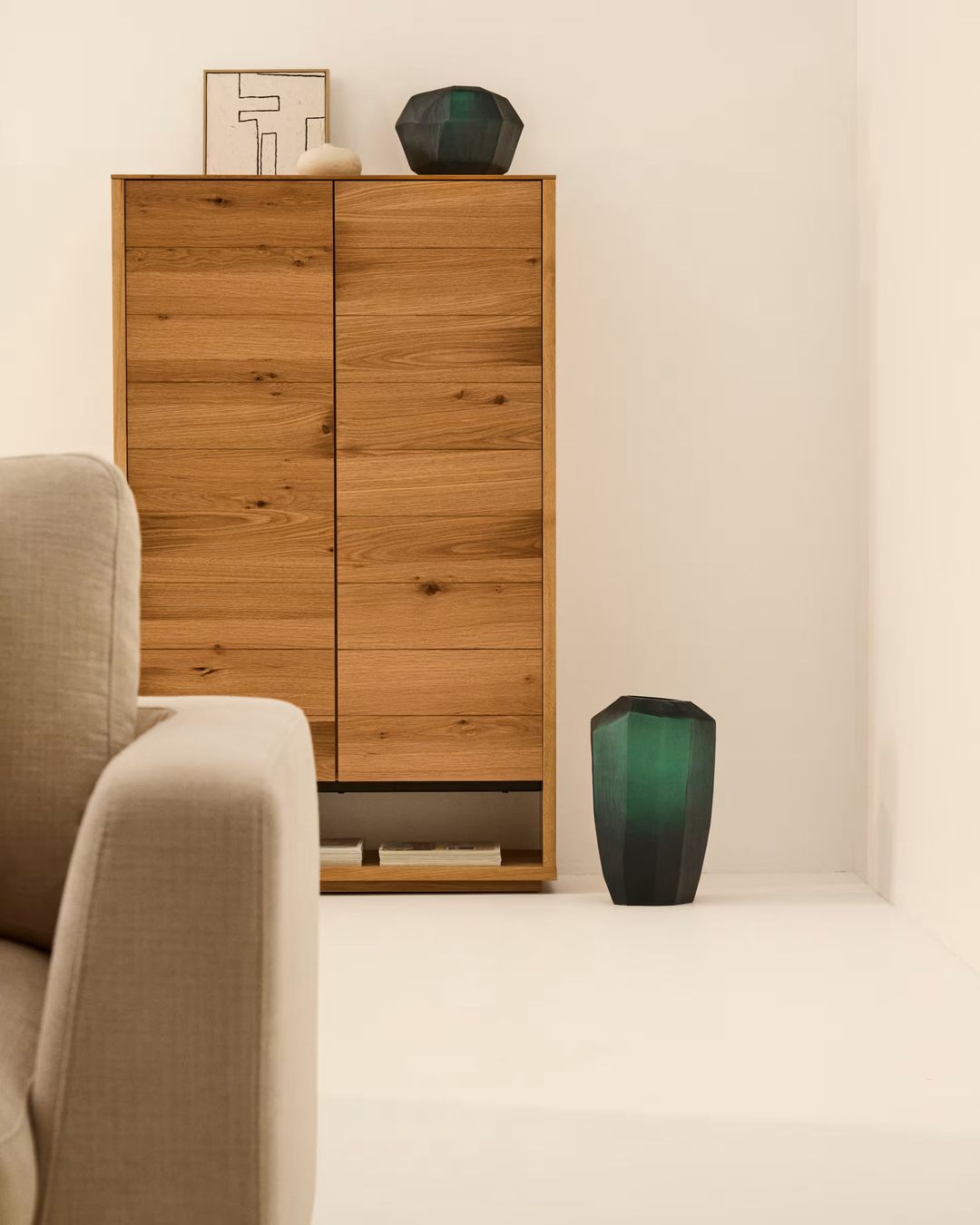 vase en geonix vert