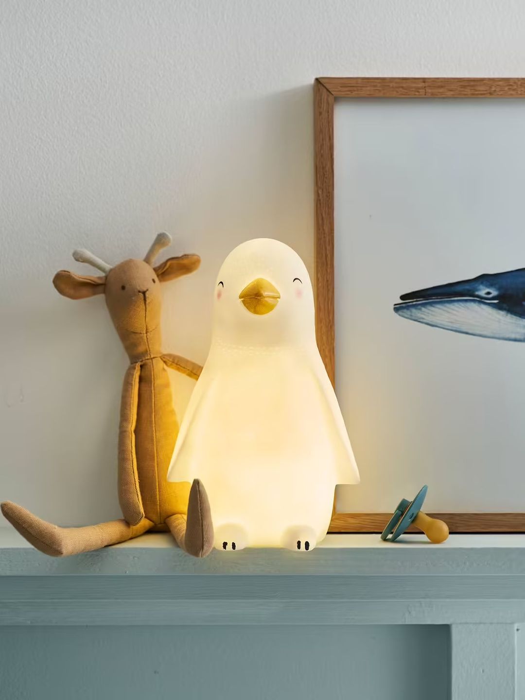 veilleuse pingouin bébé