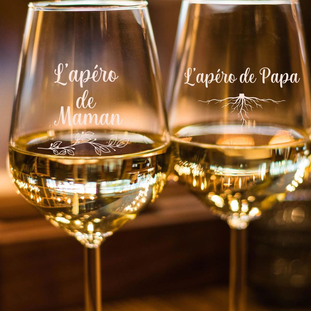 cadeaux pour homme verre personnalisé