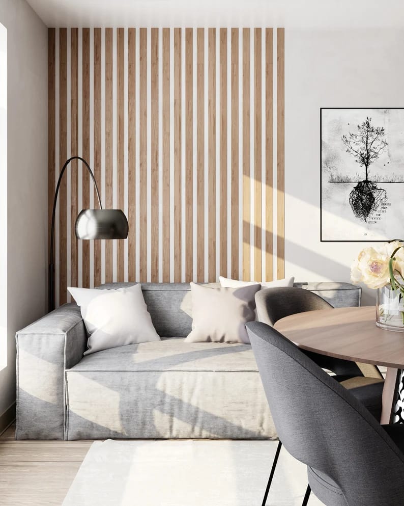 panneau bois decoration murale