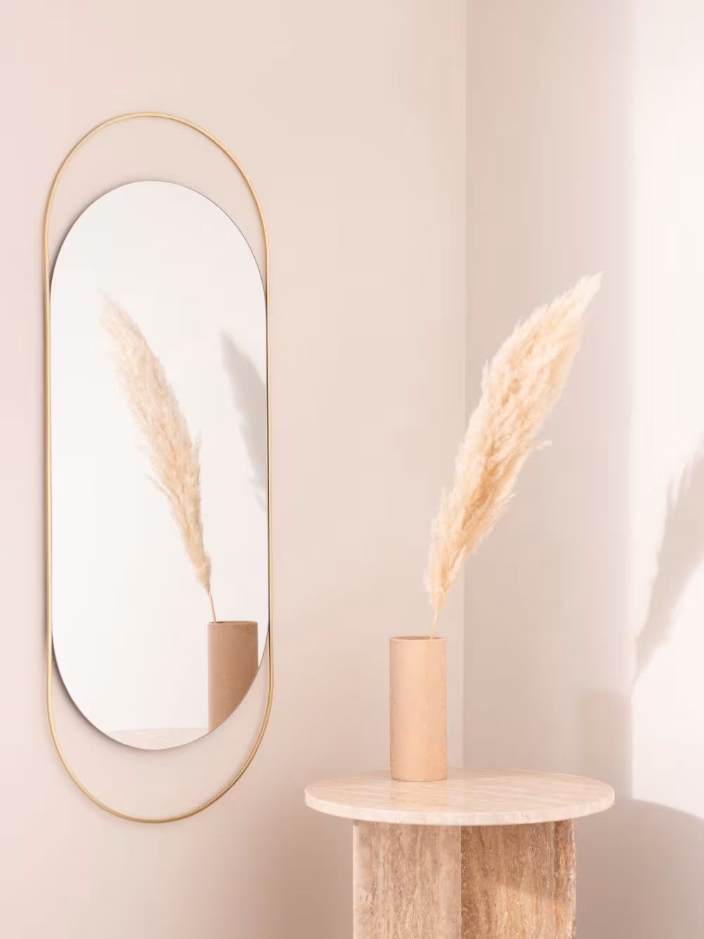 miroir doré ovale maison du monde 