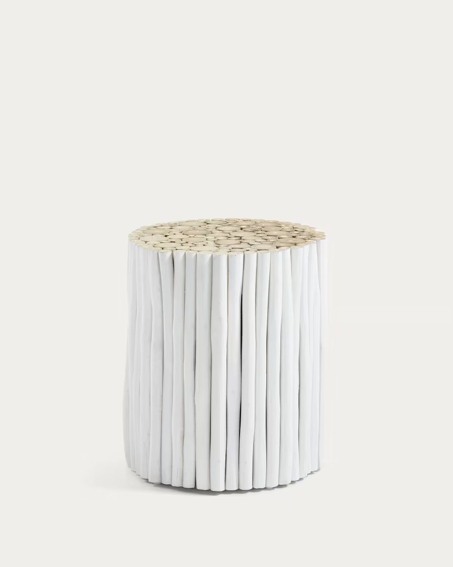 table de chevet originale en teck
