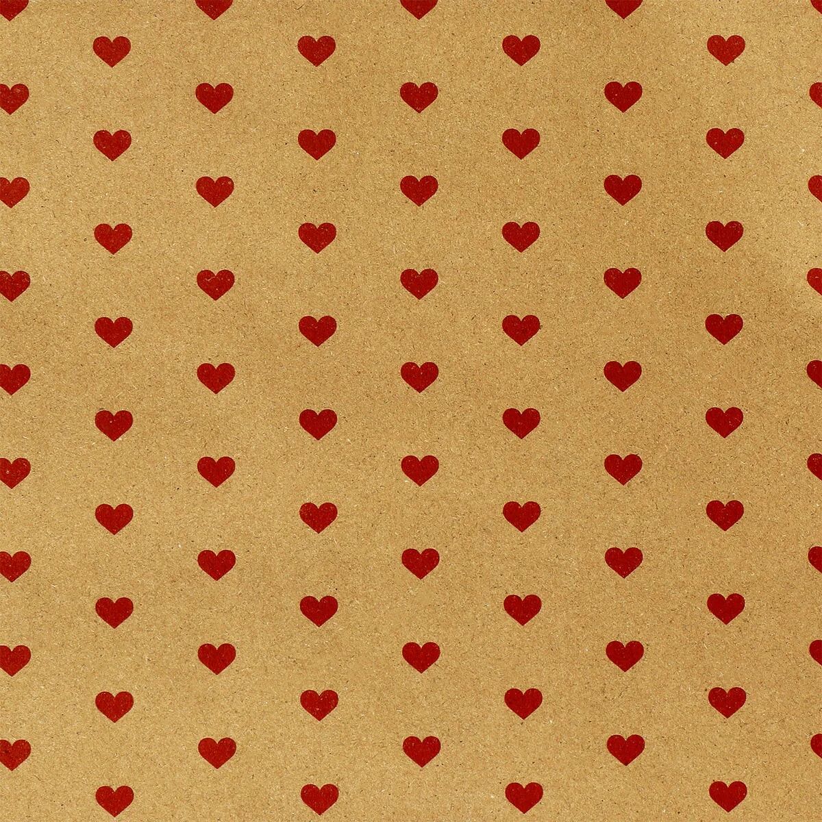 papier cadeaux coeur
